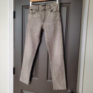 Polo Ralph Lauren Jeans 16 Big Boys Sullivan Slim Sadler Gray Wash Zip Fly Faded